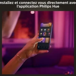 2 ampoules connectées dimmables A60 IP20 E27 1100lm 11W Philips Hue