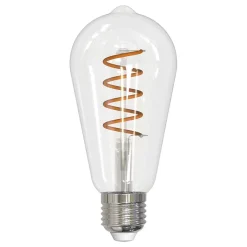 2 ampoules LED décoratives à filament ST64 E27 7W 806lm Eglo