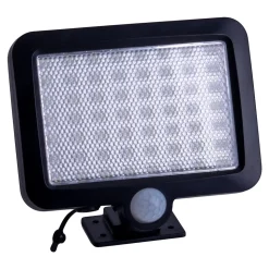 2 appliques murales solaires LED PEPE plastique noir LED integree pour exterieur