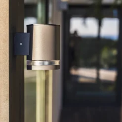 2 Appliques murales solaires HELIO H12cm