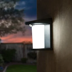 2 Appliques murales solaires LUSTY H18cm