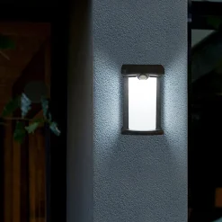 2 Appliques murales solaires LUSTY H18cm