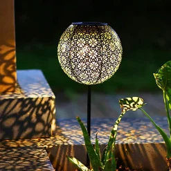 2 Balises solaires à planter AGADIR H45cm