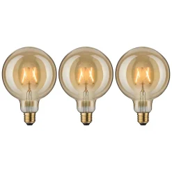 1879 Filament 230 V Globe LED G125 E27 3x170lm 3x2,7W 1700K Doré