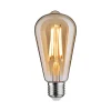 1879 Filament 230 V 3-Step-Dim Ampoules LED Rustika E27 3 Step Dim 470lm 6W 1800K gradable Doré