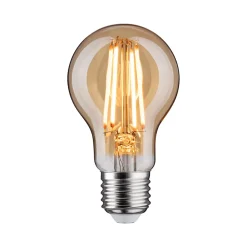 1879 Filament 230 V 3-Step-Dim Ampoule LED E27 470lm 6W 1800K gradable Doré