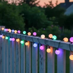 2 Guirlandes solaire BILLY RGB 100 globes 10.9M
