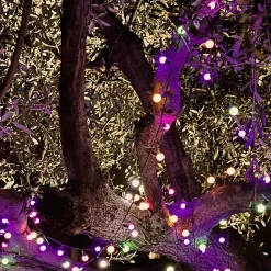 2 Guirlandes solaire BILLY RGB 100 globes 10.9M