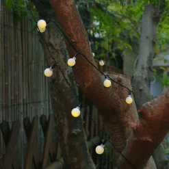 2 Guirlandes solaire BILLY 60 globes 6.9M