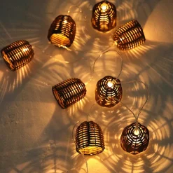 2 Guirlandes solaire FORMENTERA 10 ampoules 3.8M