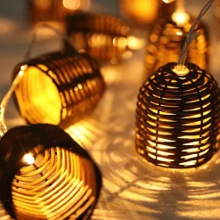 2 Guirlandes solaire FORMENTERA 10 ampoules 3.8M