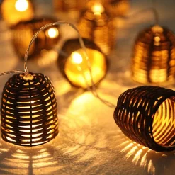 2 Guirlandes solaire FORMENTERA 10 ampoules 3.8M