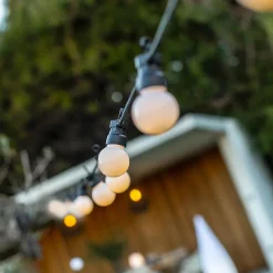 2 Guirlandes solaire PARTY MILKY 10 globes 5.7M