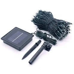 2 Guirlandes solaire YOGY WARM 200 LED 16.3M