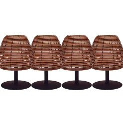 4 Lampe de table sans fil STANDY MINI BOHEME H25cm