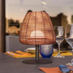 4 Lampe de table sans fil STANDY MINI BOHEME H25cm