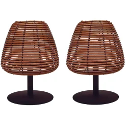 2 Lampe de table sans fil STANDY MINI BOHEME H25cm