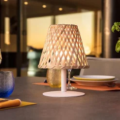 2 Lampes de table sans fil IBIZA H26cm