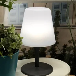 4 Lampes de table sans fil STANDY MINI Gris H25cm