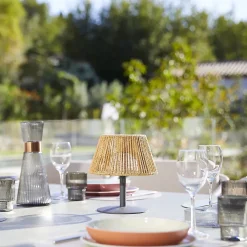 2 Lampes de table sans fil STANDY MINI RAFFY H22cm