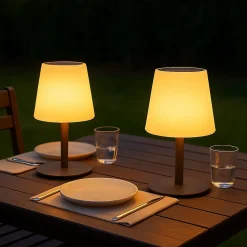 2 Lampes de table solaire STANDY TINY SOLAR H25cm