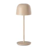 6 Lampes de table SOPHIA Sable + base de chargement