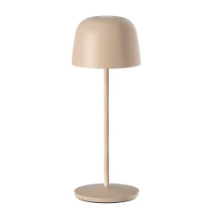 6 Lampes de table SOPHIA Sable + base de chargement