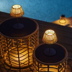 4 Lampes de table TWINS RAFFY H24cm