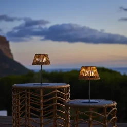 4 Lampes de table TWINS RAFFY H24cm