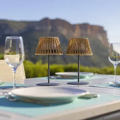 4 Lampes de table TWINS RAFFY H24cm