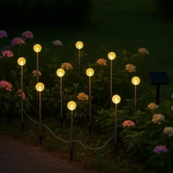 10 mini boules solaire à piquer LOLLY 5M