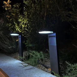 2 Potelets solaires OSTRY H41cm 150LM