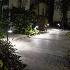 2 Potelets solaires OSTRY H41cm 150LM