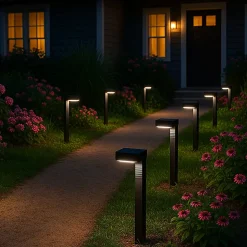 8 Potelets solaires OSTRY H41cm 150LM