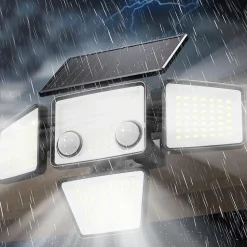 2 Projecteurs solaires sensor FAIRVIEW 700LM