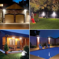 2 Projecteurs solaires sensor GLEAMAX 700LM