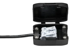 3 spots encastrables Cole LED intégrée blanc chaud IP44 3x470lm Ø8cm argent finition blanche Paulmann