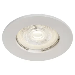3 spots encastrables GU10 blanc neutre IP20 230lm 3.1W Ø8.2xH.8.7cm blanc