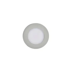 3 spots encastrables Leavitt LED intégrée blanc chaud IP44 300lm 4.5W Ø8.5xH.4.7cm chrome GoodHome