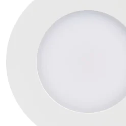 3 spots encastrables Leavitt LED intégrée blanc chaud IP44 300lm 4.5W Ø8.5xH.4.7cm blanc GoodHome