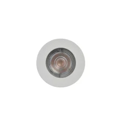 3 spots encastrables Ostwald LED intégrée blanc chaud IP20 310lm 4.5W Ø8.5xH.4.7cm blanc GoodHome