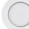 3 spots encastrables Quimby LED intégrée blanc neutre IP20 dimmable 350lm 5.5W Ø8.5xH.5.2cm blanc GoodHome