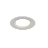 3 spots encastrables Thorold LED intégrée variation de blancs IP20 450lm 7W Ø8.5xH.4,5cm blanc GoodHome