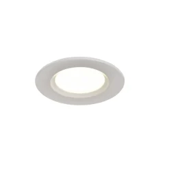 3 spots encastrables Thorold LED intégrée variation de blancs IP20 450lm 7W Ø8.5xH.4,5cm blanc GoodHome