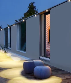 8 Spots solaires connectés MINI ROUNDY 200LM