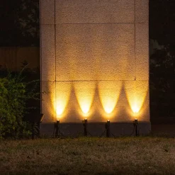 4 Spots solaires connectés MINI ROUNDY 200LM