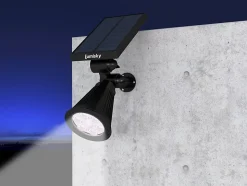 4 Spots solaires projecteurs SPIKY Blanc froid 100LM