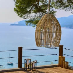 Abat jour naturel seul AVILA H60cm