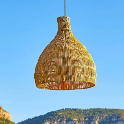 Abat jour naturel seul BELLA H38cm