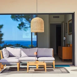 Abat jour naturel seul GIACOMO INDOOR H45cm